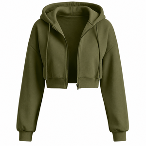 Sudadera con Capucha de Algodón para Mujer, Ligera, Manga Larga, Diseño Personalizado, OEM, ODM, Fabricante de Moda al por Mayor, Proveedor, Fábrica, Premium - Product Image 3