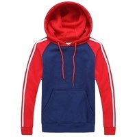 Sweat à capuche pour hommes, nouveau-né, personnalisé, hip-hop, pull-over, polaire, bloc de couleur graphique, golf - Product Image 2