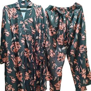 Kurtis ชุด Co-Ord gurtis แบบยาวได้รับความนิยมตัดขึ้นความยาวเต็มพอดีกับ XXL 3XL 4XL สบาย - Product Image 1