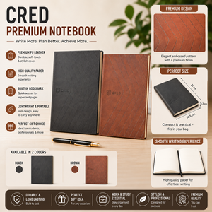 Premium PU Leather A5 Notebook Hardcover Planner Journal Textured Cover Portable <b>Writing</b> <b>Pad</b> 100gsm B5 Custom Logo Gift - Product Image 2