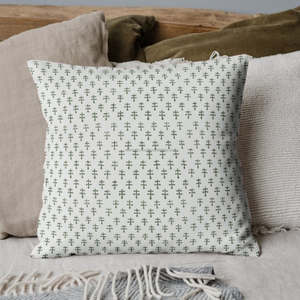 Fundas de Almohada Decorativas Estampadas al por Mayor, Plegables, 20x20, Estilo Clásico, Estampadas a Mano, de la India - Product Image 3