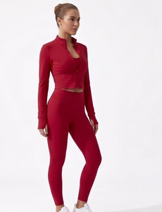 V Neck Sportswear <b>Bra</b> & Leggings Hoodie 3 Piece Set Women's Workout Wear 3 Piece Set Activewear Women's Yoga Compression 3 Piece - Product Image 4