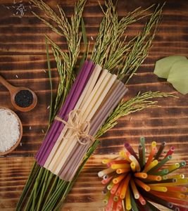 ผู้จัดจำหน่ายหลอดดูดน้ำข้าวแบบใช้แล้วทิ้ง ย่อยสลายได้ เป็นมิตรต่อสิ่งแวดล้อม สำหรับขายส่งจำนวนมาก VietDelta อายุการเก็บรักษา 18 เดือน - Product Image 1