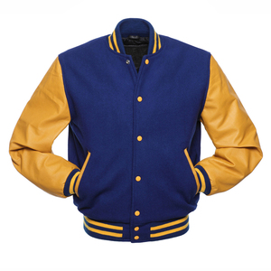 Chaqueta Bomber Varsity Formal Atemporal de Lona 100% Algodón con Capucha, Impermeable, Transpirable, de Secado Rápido, Lista para el Invierno, con Mangas en Contraste - Product Image 2