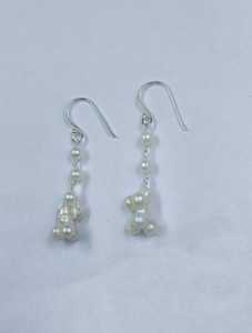 Freshwater <b>Pearl</b> <b>Earrings</b> Handmade Elegant Dangle <b>Pearl</b> Jewelry Wholesale Gift Accessories for Women - Product Image 4