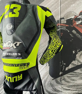 Professional Breathable Summer Motorcycle Riding Suit Unisex Protective Armor Leather Racing Wear CE Certified Custom OEM Supply - Product Image 5