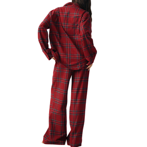 Pijamas Casuales de Modal Acanalado para Mujer, Diseño Original de Fabricante, Dos Piezas, Suaves, Transpirables y de Secado Rápido - Product Image 2