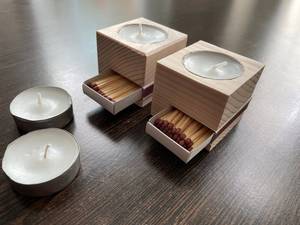 Portavelas de Madera de Primera Calidad para Sala de Estar, Mesa de Comedor, Decoración de Dormitorio y Accesorios para el Hogar al por Mayor - Product Image 3