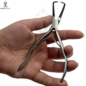 Alicates para Extensiones de Cabello de 5.5 Pulgadas con Forma Curva de Acero Inoxidable, Removedor de Microperlas y Abridor, Alicates para Extensiones con Agarre Cómodo - Product Image 5