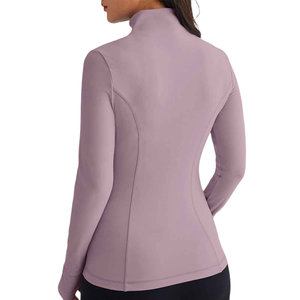 Chaqueta Deportiva de Moda para Mujer, Color Sólido, Talla Personalizada, Transpirable, para Gimnasio - Product Image 2