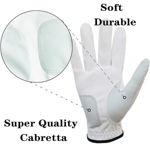 Gants de golf sportifs en cuir véritable Cabretta super doux et antidérapants pour hommes, prix d'usine avantageux - Product Image 6