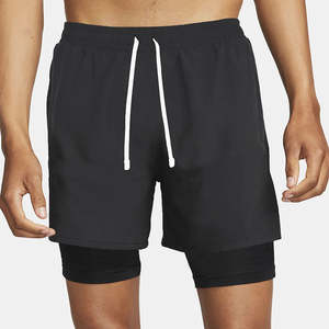 <b>Mens</b> <b>Compression</b> Running Workout <b>Shorts</b> Elastic Mid Rise Solid Custom Logo Breathable Stretch Quick Dry Eco-Friendly Gym - Product Image 5