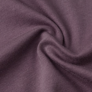 Mauve <b>Tshirt</b> for men Humour and comic printed Regular length Round neck Short, regular sleeves Knitted cotton fabric - Product Image 3