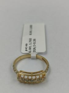 แหวนโรสโกลด์สวยๆสำหรับผู้หญิงที่ปลูกด้วยเพชรที่ผ่านการรับรองจาก IGI เหมาะสำหรับการหมั้นและให้เป็นของขวัญ - Product Image 3