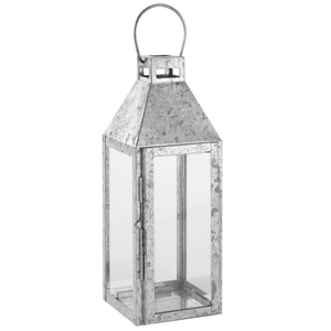 Wholesale Galvanized Iron Candle <b>Lantern</b> Outdoor Hanging <b>Hurricane</b> Lamp For Garden Patio Farmhouse Wedding Decor - Product Image 2