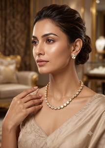 Conjunto de Collar y Pendientes con Diamantes CVD Cultivados en Laboratorio y Tanzanita, Chapado en Oro Amarillo de 14K, Joyería de Lujo Certificada, Regalo de Compromiso - Product Image 2