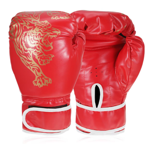 Boxing Training Gloves for Adults & <b>Kids</b> – Breathable PU Leather Gym Fitness & Kickboxing Gear - Product Image 1