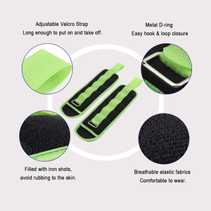 Correas de tobillo para gimnasio con doble anillo en D, ajustables, acolchadas de neopreno, para entrenamiento de piernas con máquina de cable y pesas de tobillo - Product Image 4