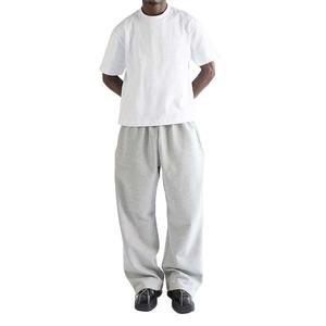 กางเกงจ็อกเกอร์ขายาวผ้าฟลีซหนานุ่มทรงหลวมสำหรับผู้ชาย ไซส์ใหญ่ สไตล์สตรีทลำลอง รับสกรีนแบรนด์ - Product Image 3