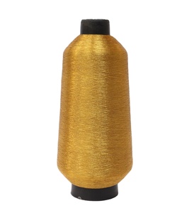 Cône en cuivre métallique haute ténacité jari kasab fil à broder fil de polyester tissage couture - Product Image 1