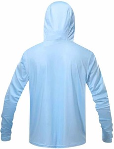 Sudadera con Capucha de Pesca Unisex Personalizada al por Mayor con Estampado por Transferencia Térmica, Manga Larga, Secado Rápido, Impermeable, UPF 50+, Poliéster y Spandex - Product Image 2