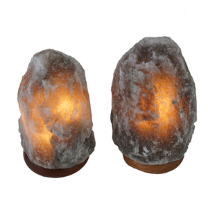 Lampes en sel gris de l'Himalaya, grises, sculptées à la main, artisanat naturel, décorations pour la maison, lampe en sel de l'Himalaya, OEM. - Product Image 6