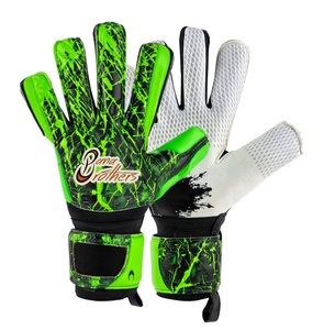 Gants de gardien de but haute performance avec impression intégrale, paume en latex gaufré et coupe positive pour un meilleur contrôle du ballon - Product Image 3