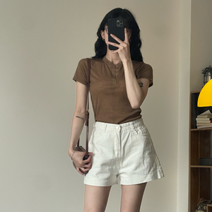 Culottes courtes pour femmes, best-seller, taille haute, respirantes, brodées, style coréen, qualité supérieure, service ODM d'usine vietnamienne - Product Image 3