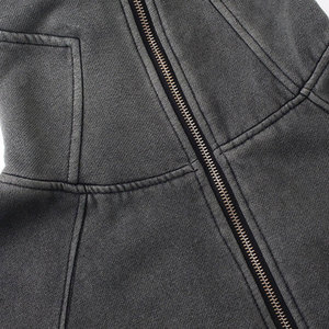 Sweat à capuche balaclava surdimensionné pour homme, design personnalisé, respirant, chaud, streetwear d'hiver, vente en gros - Product Image 4