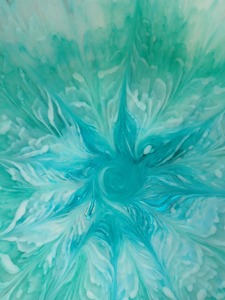 Cuenco de Resina Hecho a Mano, Arte Abstracto Único en Epoxi, Decoración para el Hogar, Adorno de Mesa, Regalo para Ella - Product Image 5