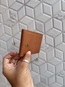 Latest Arrival 2026 Genuine <b>Leather</b> Premium RFID Blocking Slim Card <b>Wallet</b> Minimalist Short <b>Wallet</b> <b>for</b> <b>Men's</b> ID Card - Product Image 2