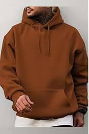 <b>Mens</b> Hooded Street Fashion Aesthetic Boxy Fit Heavyweight Fleece Custom Design Blank Urban Style <b>Pullover</b> <b>Men</b> Top - Product Image 3