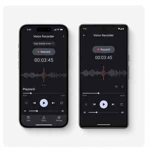 Aplicación de Grabación de Voz Royalcraft, Versión Empresarial, Compatible con MAC, Notas de Voz de Alta Calidad y Editor de Audio, Disponible en Stock - Product Image 2