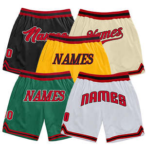 Pantalones Cortos Deportivos Vintage de Poliéster 100% de Alta Calidad, Diseño Personalizado, para Gimnasio, Entrenamiento, Baloncesto, para Hombre, para Verano - Product Image 1