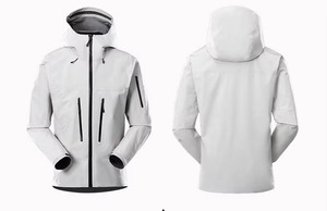 Blouson de sport pour homme à capuche, coupe-vent, avec blocs de couleur, fermeture éclair, en polyester, coupe droite, idéal pour l'automne - Product Image 5