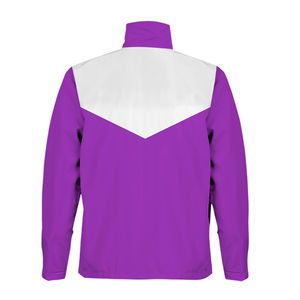 Veste d'entraîneur pour homme de haute qualité avec logo personnalisé, couleur unie, veste décontractée personnalisée, service OEM, toile respirante, séchage rapide - Product Image 4