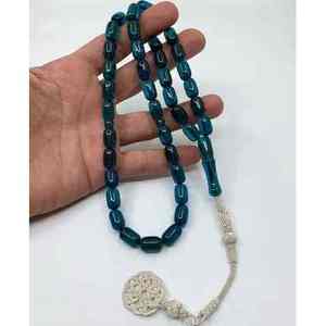 Handmade Traditional Muslim Rosary Tasbih in <b>Resin</b> a Beautiful Crafted Islamic Prayer Tool - Product Image 5