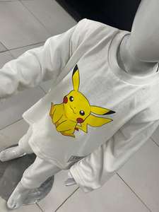 Conjunto de Ropa Personalizada Unisex, Pantalones de Algodón Extra Grandes con Sudadera con Capucha y Pantalones Deportivos con Estampado para Niños - Product Image 5