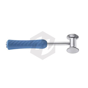 Martillo Óseo Bergmann de la Mejor Calidad, 245 mm, Acero Inoxidable, Quirúrgico, Ortopédico, Manual, Certificado MOL, Cabeza de 655 g, Mango de PEEK de 300 g, Duro - Product Image 4