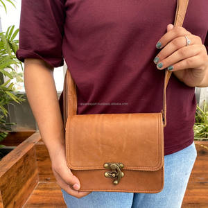 2024กระเป๋าสะพายพาดลำตัวหนังแท้แฟชั่นใหม่สำหรับผู้หญิงกระเป๋าสะพายไหล่วินเทจหนังวัวลายหนังวัวแบบคลาสสิกสุดหรู - Product Image 3