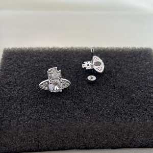 Sparkly Moissanite 1CT Round Cut Diamond Stud Earrings Streetwear Punk Stud Pushback 925 Sterling Silver Fine Proposal Gift - Product Image 2