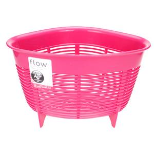 Cestino dei rifiuti alimentari angolo triangolo rosa Inomata - Product Image 1