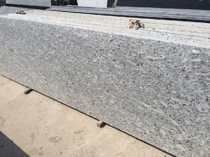 Moon White Big Slab Polished <b>Granite</b> Eco-Friendly Durable Modern Kitchen Countertop Floor Commercial Residential SILO INDIA - Product Image 6
