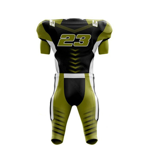 Ensemble d'uniformes de football américain conçu pour des performances d'élite, maillot anti-transpiration, pantalon rembourré, tenue de sport d'équipe professionnelle - Product Image 4
