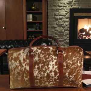 Sac de voyage en cuir pleine fleur de qualité supérieure, marque privée OEM LHODB-0090 - Product Image 4