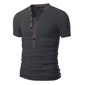 Camiseta de Manga Corta con Cuello Redondo, 100% Algodón Transpirable de Alta Calidad, Impresión de Logotipo Personalizado, Hombros Caídos, Corte Regular, Estilo Urbano para Hombre - Product Image 5