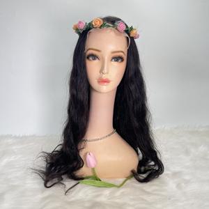 Las pelucas onduladas de Remy virgen Natural 100% más vendidas, cabello humano vietnamita elaborado a mano que ofrece un aspecto impresionante, extremos completamente saludables - Product Image 1