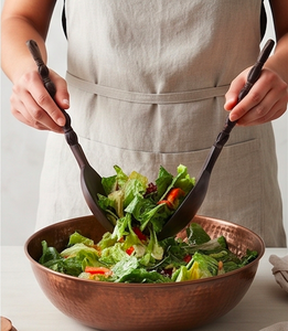 Ensemble de couverts en bois brun foncé de designer avec finition naturelle, parfaits pour la restauration hôtelière, les événements et les desserts. - Product Image 6