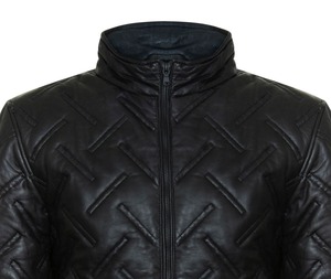 Veste en cuir personnalisée pour motards, en cuir véritable, vêtements d'extérieur tendance, fabrication OEM ODM, service d'échantillonnage disponible - Product Image 4