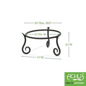 Support de plante en fer noir de grande qualité à prix raisonnable avec revêtement durable, adapté aux maisons et jardins modernes - Product Image 6